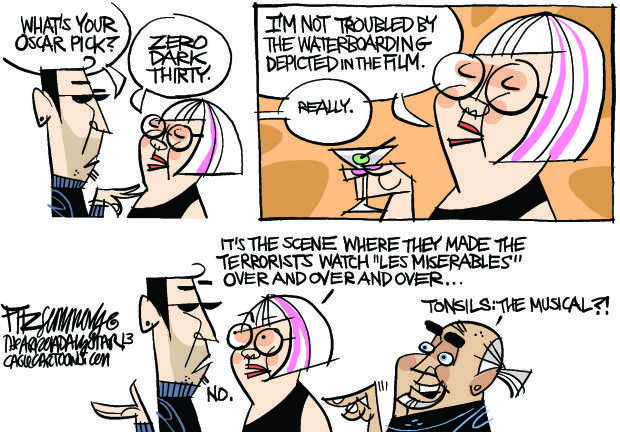 Daily Fitz Cartoon: Oscars